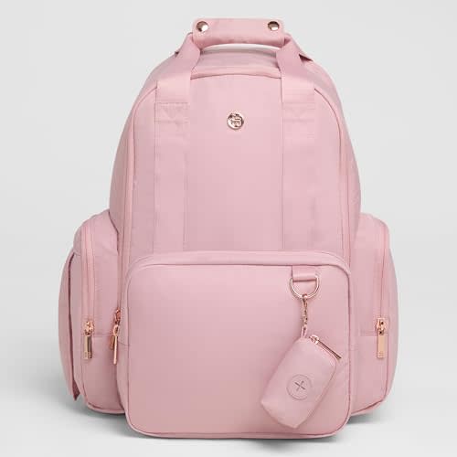 Huggies Signature Hug Pack Diaper Backpack, Bridal Rose, One Size