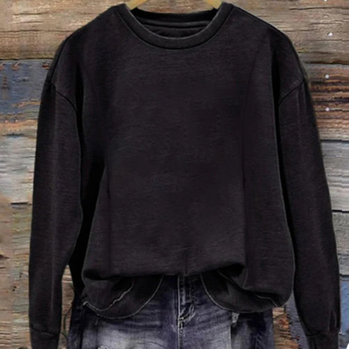 Mama's Solid Color Nursing Sweatshirt