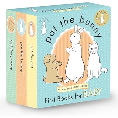 Pat the Bunny: First Books for Baby (Pat the Bunny): Pat the Bunny; Pat the Puppy; Pat the Cat (Touch-and-Feel)
