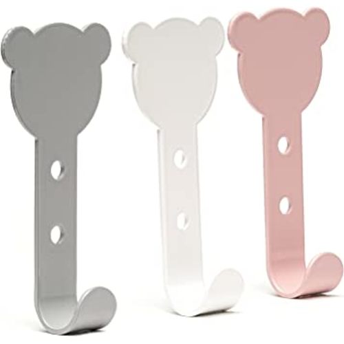 Kids Coat Hooks (Set of 3)