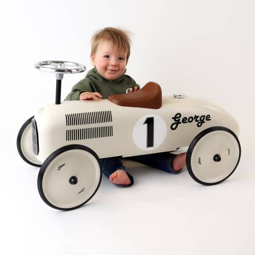 My First Ride On Toy Personalised Baby Child's Gift For First Birthday Or Nursery Room Decor