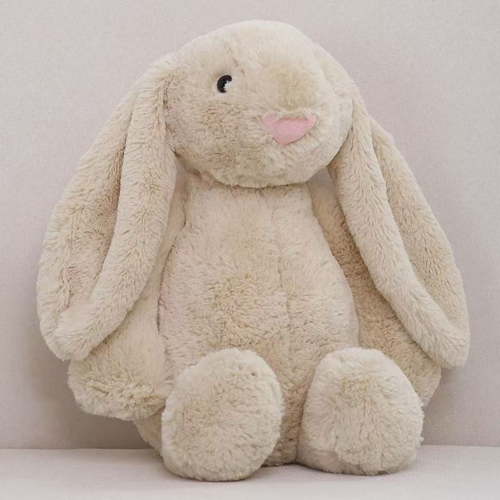 Jellycat Bashful Bunny Stuffed Animal,Plush Toy with Fluffy Soft Ears ,Endless Fun - 12 Inches,Bedtime Friend Easter Christmas Birthday Gifts for Girls Boys Kids Women