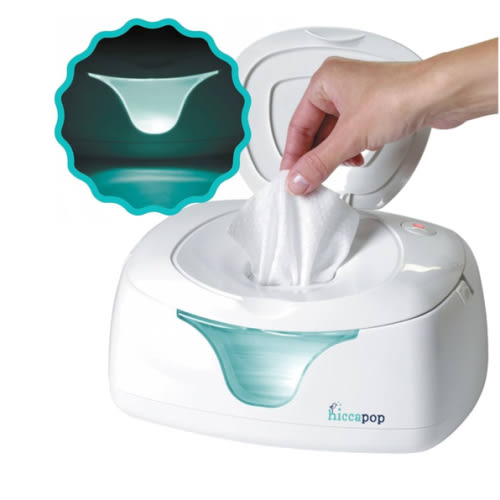 Amazon.com : hiccapop Baby Wipe Warmer and Baby Wet Wipes Dispenser | Baby Wipes Warmer for Babies | Diaper Wipe Warmer with Changing Light : Baby