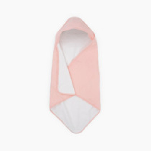 Little Unicorn Cotton Muslin & Terry Infant Hooded Towel - Rose Petal