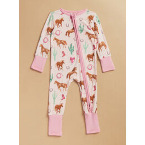 Western Horses Sleeper in Pink | Tullabee