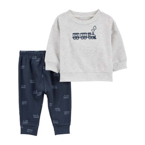 Carter's Child of Mine Baby and Toddler Boy Outfit Set, 2-Piece, Sizes 0/3-24 Months