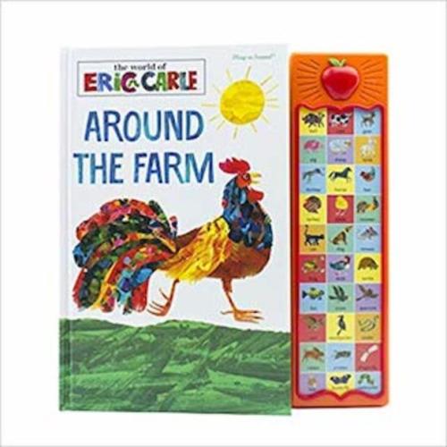 Around the Farm 30-Button Sound Book (World of Eric Carle)