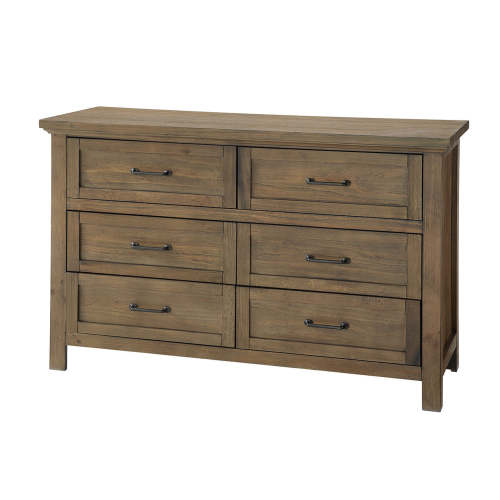 Stella Baby Westin 6 Drawer Dresser in Harvest Brown