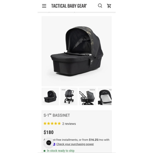 Tactical Baby Gear S-1™ Bassinet by TBG