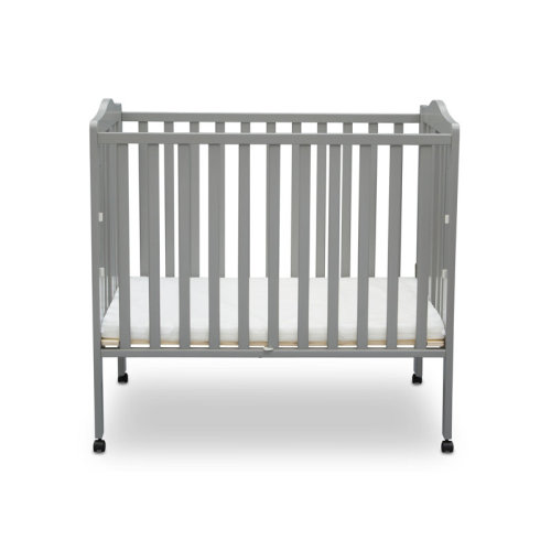 Delta Children Folding Mini Portable Crib with Mattress & Reviews | Wayfair