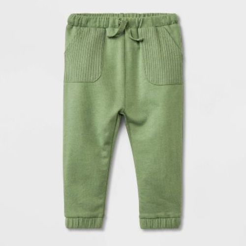 Baby Boys' Knit Jogger Pants - Cat & Jack™ Navy Blue 3-6m