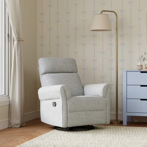 daVinci Suzy Flex Recliner and Swivel Glider with Adjustable Arms and Headrest | Wayfair