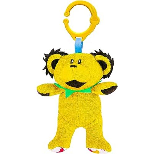 Daphyl's Grateful Dead Dancing Bear, Infant, Interactive Plush Toy & Rattle