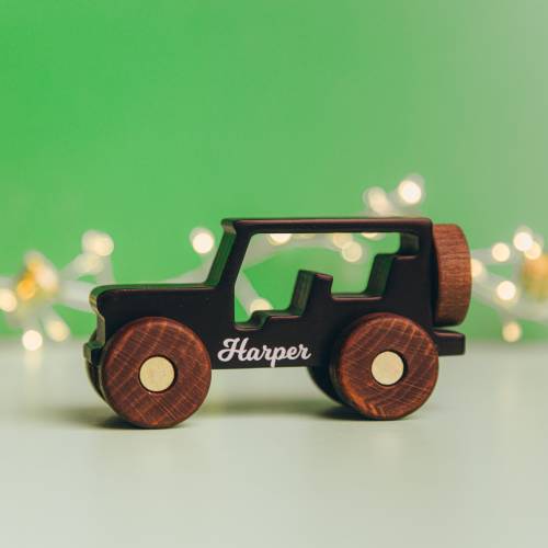 26 car designs available 1st Birthday gift Toddler toy jeep Personalised baby boy gifts Wooden kids toys with name First Christmas gift