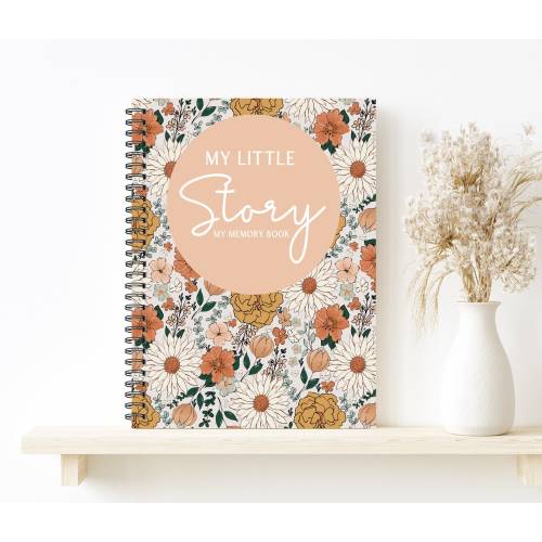 Baby book, Baby Album, Baby Journal, Baby Pregnancy Journal, Baby Memory Book, Baby Shower Gift, New Baby Gift, Custom Baby gift, M233A