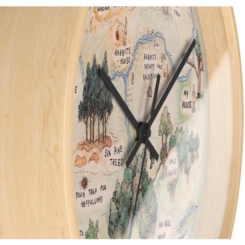 Wall Clock -Winnie the pooh clock, hundred acre wood clock, hundred acre wood merch, pooh bear gifts for kids, winnie the pooh nursery gift