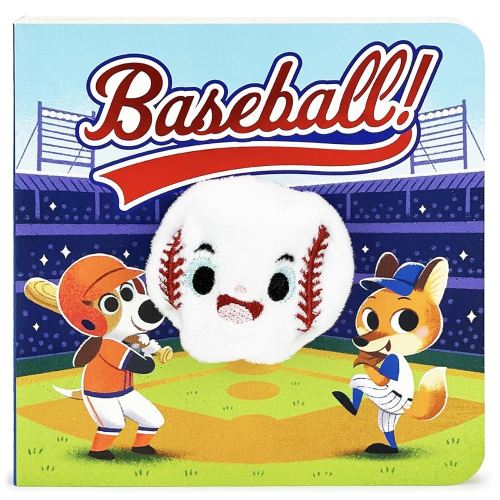 Baseball! Children's Finger Puppet Board Book for Babies and Toddlers