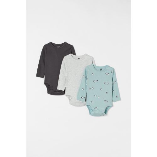 3-pack Cotton Bodysuits, Mint green/penguins, Kids | H&M US3-pack Cotton Bodysuits, Mint green/penguins, Kids | H&M US3-pack Cotton Bodysuits, Mint green/penguins, Kids | H&M US3-pack Cotton Bodysuits, Mint green/penguins