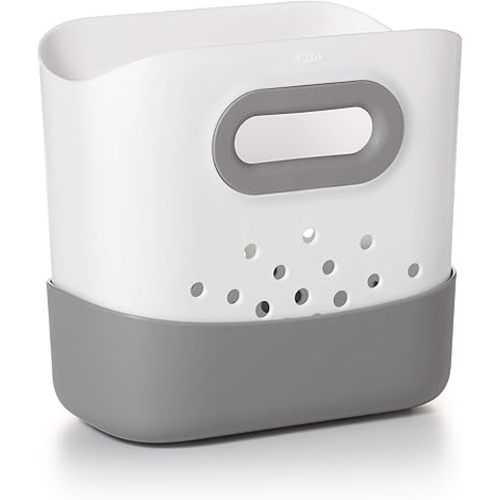 OXO Tot Stand Up Bath Toy Storage – Gray