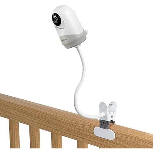 Aobelieve Flexible Clip Clamp Mount for HelloBaby Baby Monitor, Compatible with Hello Baby HB6550, HB6558, HB65, HB66, HB248, and HB40 Baby Camera