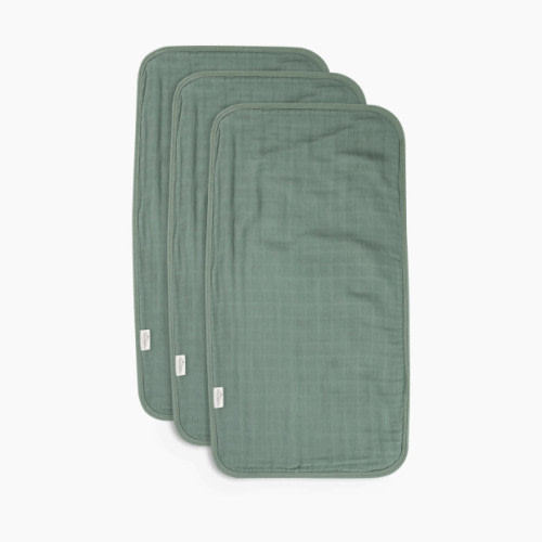 Natemia Muslin Burp Cloth - Lily Pad