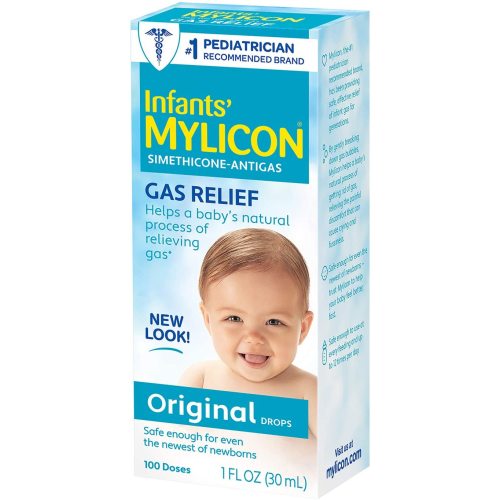 Mylicon Gas Relief Drops for Infants and Babies, Original Formula, 1 Fluid Ounce