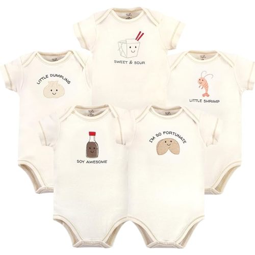 Touched by Nature Unisex Baby Organic Cotton Bodysuits