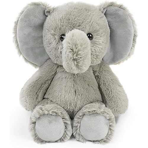 Stuffed Animal Plush Toy Soft Plushie Cuddly Elephant Cute Plush Toy for Kids Toddlers Boys Girls Birthday Christmas Nursery Decor Party Favors