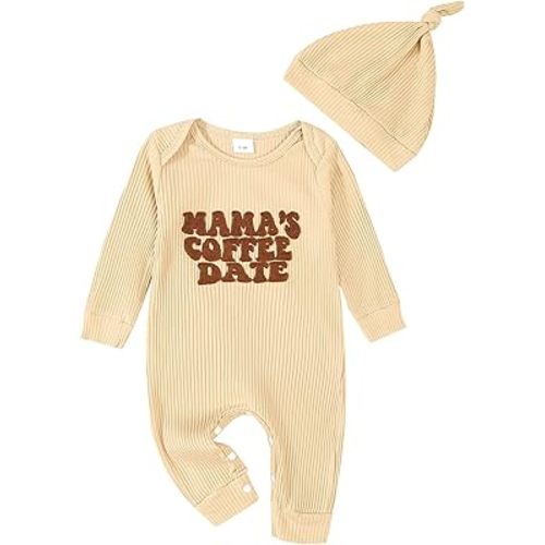 Newborn Baby Boy Clothes Little Brother Romper Jumpsuits 2Pcs Clothing One Piece Lil Bro Set Infant Outfit