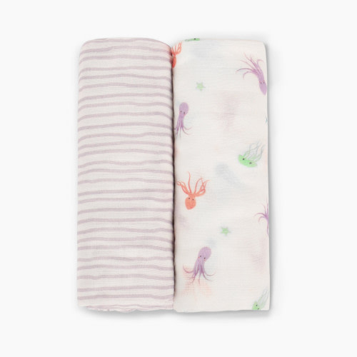 Bamboo Little Swaddle Set - Octopus