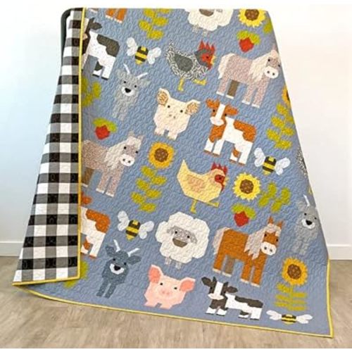 Elizabeth Hartman Fab Farm Pattern, Multi