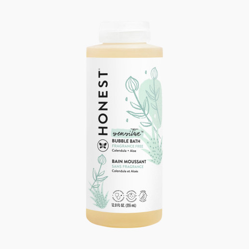The Honest Company Bubble Bath - Sensitive (Fragrance Free), 12 Fl Oz