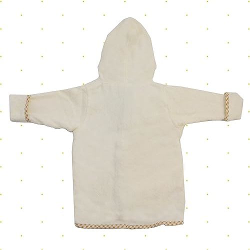 Spasilk 100% Cotton Hooded Terry Bathrobe with Booties Baby One Size Gifts — Shower