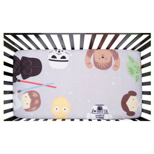 Star Wars Galaxy Fitted Crib Sheet