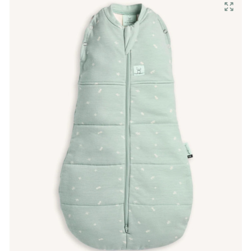 Cocoon Swaddle Bag 2.5 TOG Sage (Warm Pouch) – 0 - 3 months ergoPouch AU
