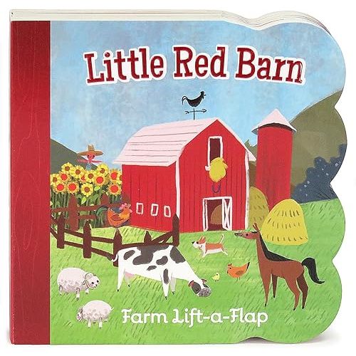 Little Red Barn - A First Lift-a-Flap Farm Board Book for Babies and Toddlers (Babies Love) Board book – Lift the flap, January 15, 2016