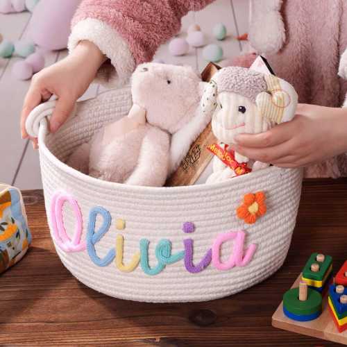 Personalized Baby Basket