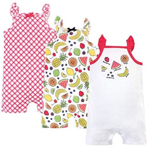 Touched by Nature baby-boys Organic Cotton Rompers