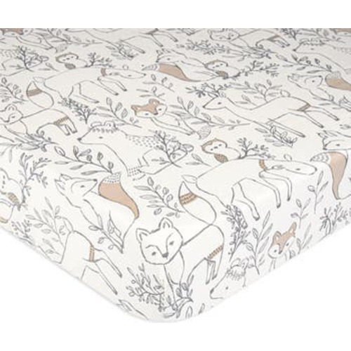 Cotton Sateen Fitted Crib Sheet