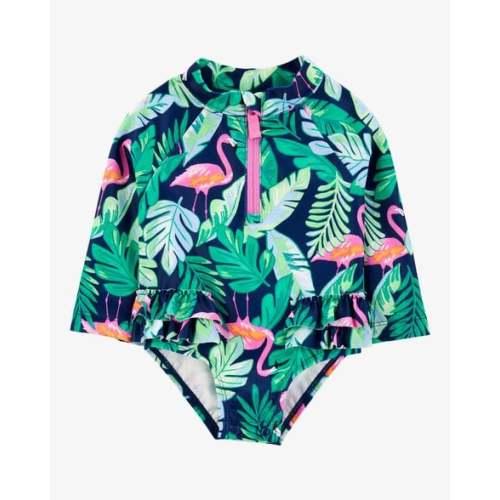 Baby 1-Piece Tropical Flamingo Rashguard - Carter's | Carter's