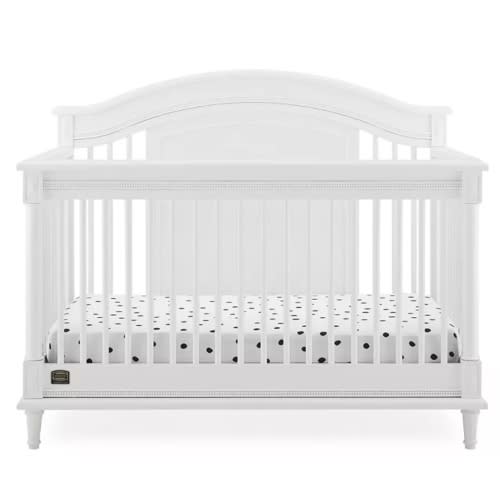 Simmons Kids Juliette 6 in 1 Convertible Crib with Toddler Rail