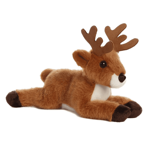 Aurora - Small Brown Mini Flopsie - 8" Deer - Adorable Stuffed Animal