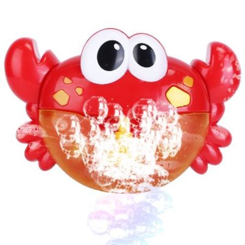 Babyluv"frog Musical Bubble Bath Maker – Fun Toddler Bath Toy With Music & Bubbles For Bathtub Play"red