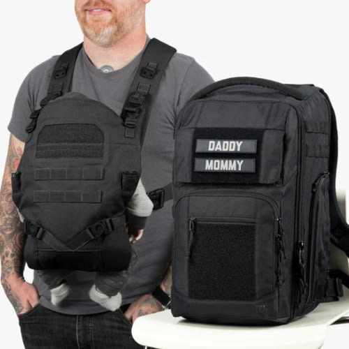 Everyday Backpack + Baby Carrier Bundle by Tactical Baby Gear