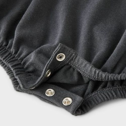 Baby Here For The Snuggles Romper - Cat & Jack™ Black 0-3M