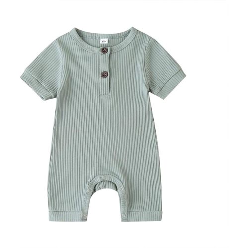 Infant Newborn Baby Boys Girls Cotton Linen Romper Summer Jumpsuit Sleeveless Overalls Clothing Set
