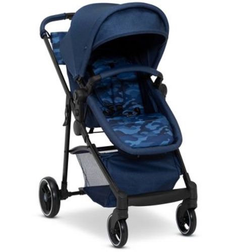 babyGap by Delta Children 2-in-1 Carriage Stroller - Navy Camo