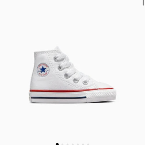 Chuck Taylor All Star White High Top Baby Shoe
