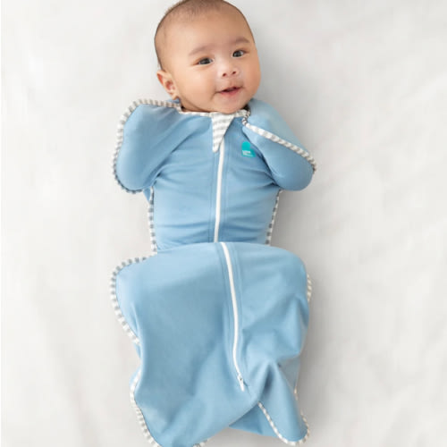 Swaddle Up™ 1.0 TOG Cotton Dusty Blue