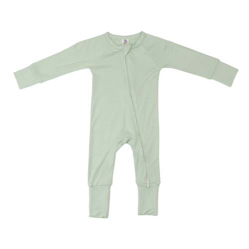 Convertible Footed Romper in Sea Foam 0-3 months